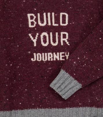 Wool and cashmere-blend sweater | Brunello Cucinelli Kids