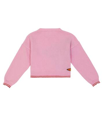 Embroidered wool sweater | Monnalisa