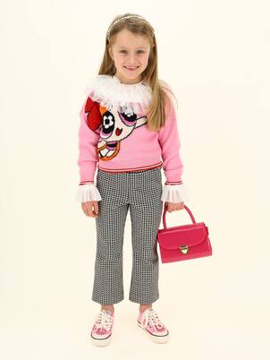 Embroidered wool sweater | Monnalisa