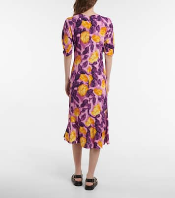 Robe midi à fleurs | Marni