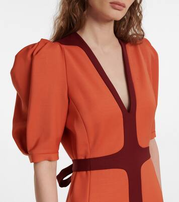 Robe midi Onda en laine | Gabriela Hearst
