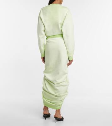 Robe sweat-shirt en coton | Y/Project