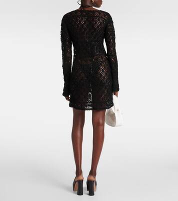 Minikleid Bianca aus Häkelstrick | Anna Kosturova