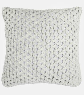 Cashmere and cotton cushion | Brunello Cucinelli