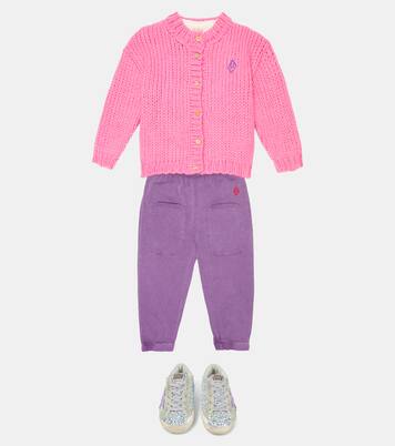 Cardigan Plain Toucan en laine et mohair | The Animals Observatory