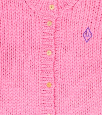 Cardigan Plain Toucan en laine et mohair | The Animals Observatory