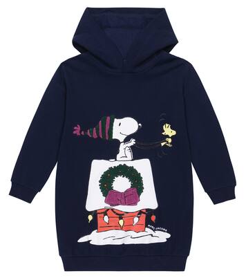 Hooded cotton dress | Marc Jacobs Kids