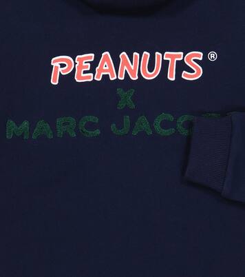 Hooded cotton dress | Marc Jacobs Kids