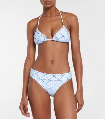 Culotte de bikini Grand Cayman imprimée | Heidi Klein