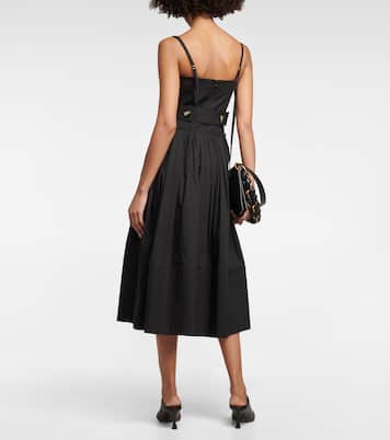 Robe midi en coton mélangé | Proenza Schouler