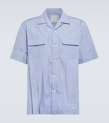 Striped cotton shirt | Sacai