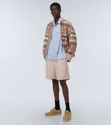 Striped cotton shirt | Sacai