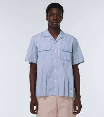 Striped cotton shirt | Sacai