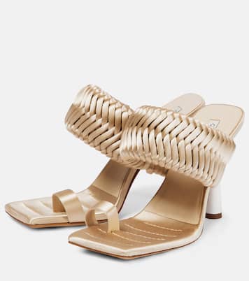 Sandalen Rosie 1 aus Satin | Gia Borghini