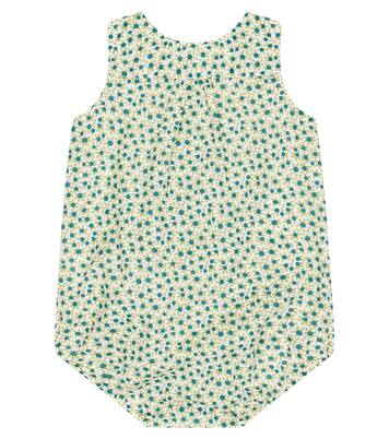 Baby Nico floral cotton playsuit | Bonpoint
