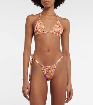 Culotte de bikini Seychelle à fleurs | Bananhot