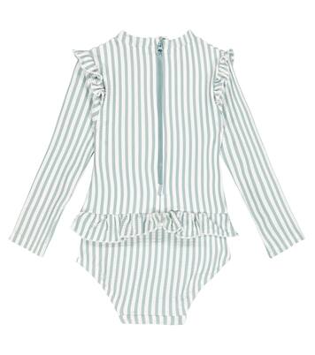 Sille striped rashguard swimsuit | Liewood