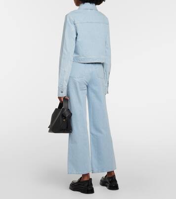 Chaqueta Verena en denim | Nanushka