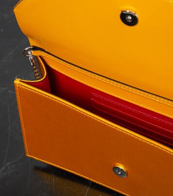 Loubi54 satin clutch | Christian Louboutin