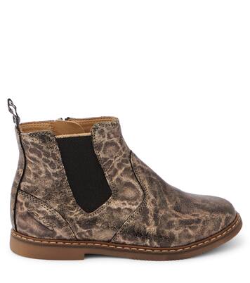 Sid Jodzip metallic leather boots | Pom d'Api