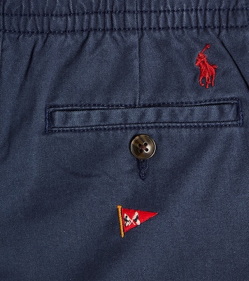 Polo Prepster embroidered cotton shorts | Polo Ralph Lauren Kids