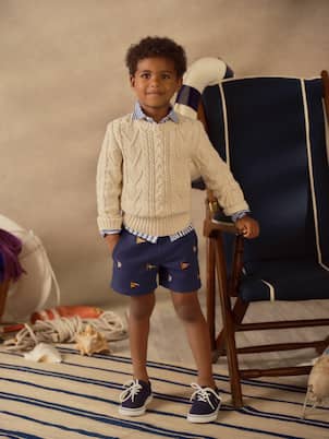 Polo Prepster embroidered cotton shorts | Polo Ralph Lauren Kids