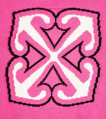 Logo wool sweater | Off-White Kids