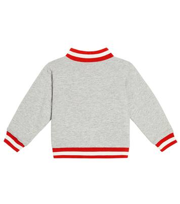Printed cotton jersey cardigan | Stella McCartney Kids