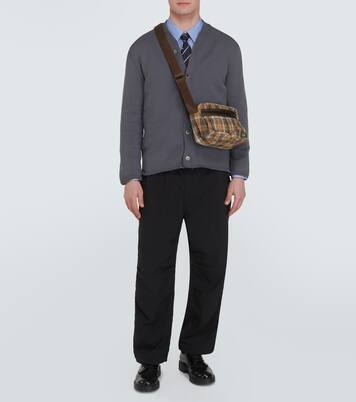 Cárdigan de jersey con cuello en V | Comme des Garçons Homme Deux