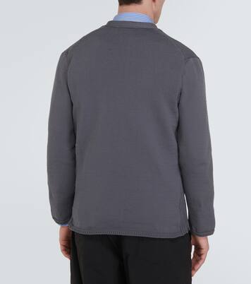 Cárdigan de jersey con cuello en V | Comme des Garçons Homme Deux