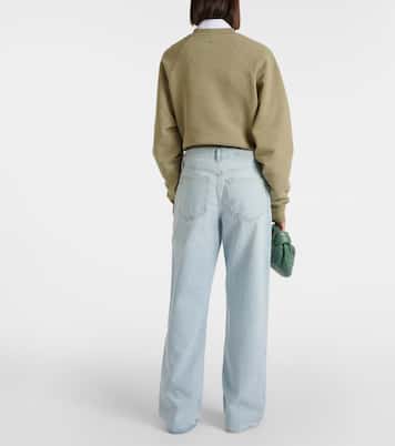 Mid-Rise Wide-Leg Jeans Fusion Jean | Agolde