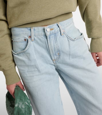 Mid-Rise Wide-Leg Jeans Fusion Jean | Agolde