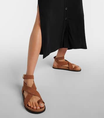 Sandalen Jalen aus Veloursleder | A.Emery