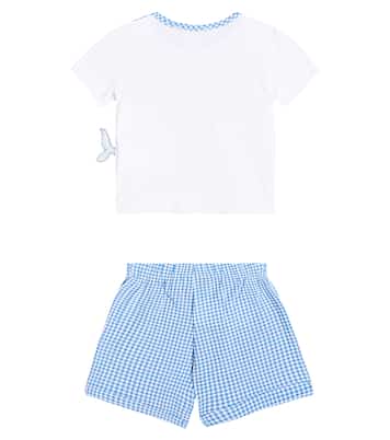 Baby Set aus T-Shirt und Shorts | Monnalisa