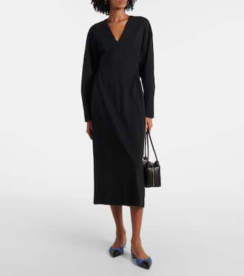 Milanese leather-trimmed slingback flats | Aquazzura