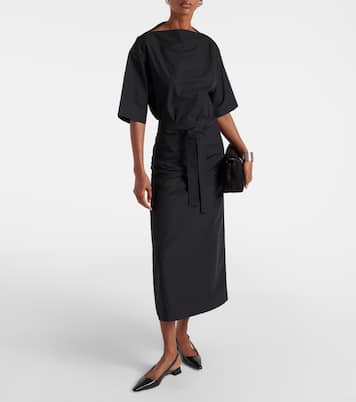 Lindsay patent leather slingback flats | Gianvito Rossi