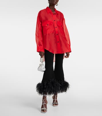 Verzierte Sandalen Jemma 90 aus Metallic-Leder | Jimmy Choo