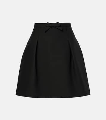 Minifalda de Crepe Couture | Valentino