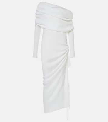 Off-Shoulder-Maxikleid | Alaïa