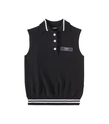 Wool vest | Balmain Kids