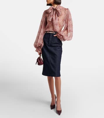 Falda tubo de denim | Dolce&Gabbana