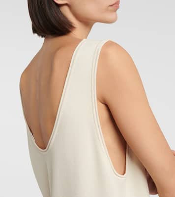 Robe midi Garfield en soie | The Row