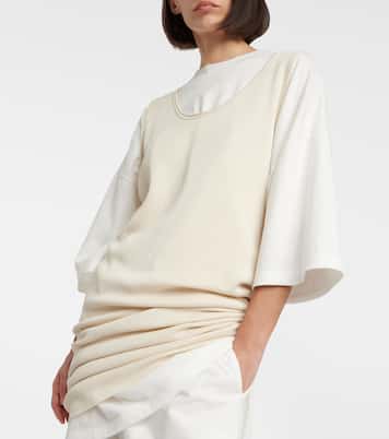 Robe midi Garfield en soie | The Row