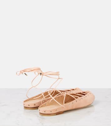 Ghillies suede flats | Chloé