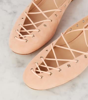 Ghillies suede flats | Chloé