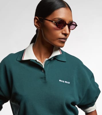 Runde Sonnenbrille Miu Regard | Miu Miu
