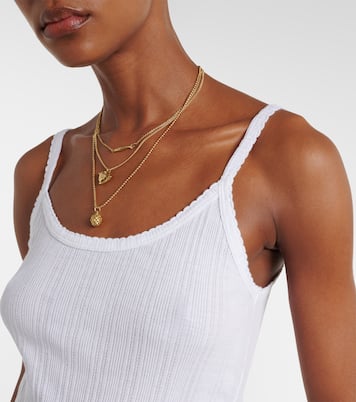 Top Iniku aus einem Baumwollgemisch | Velvet