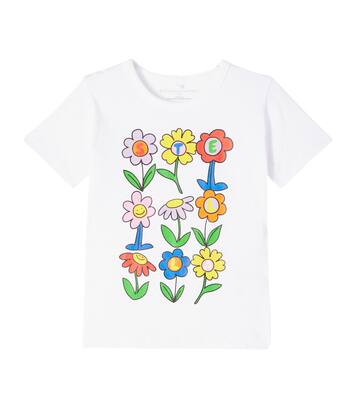 Printed cotton jersey T-shirt | Stella McCartney Kids