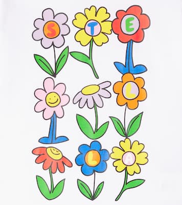 Printed cotton jersey T-shirt | Stella McCartney Kids