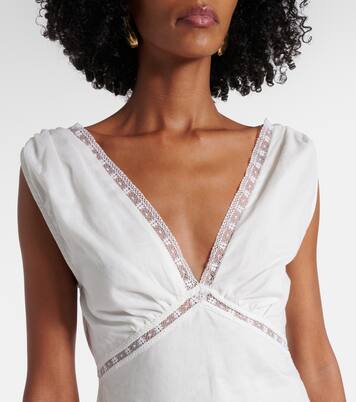 Denise cotton voile minidress | Faithfull